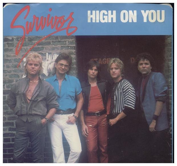 SURVIVOR - HIGH ON YOU | 7" SINGLE USADO