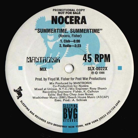 NOCERA - SUMMERTIME,SUMMERTIME (PROMO) | 12 MAXI SINGLE USADO