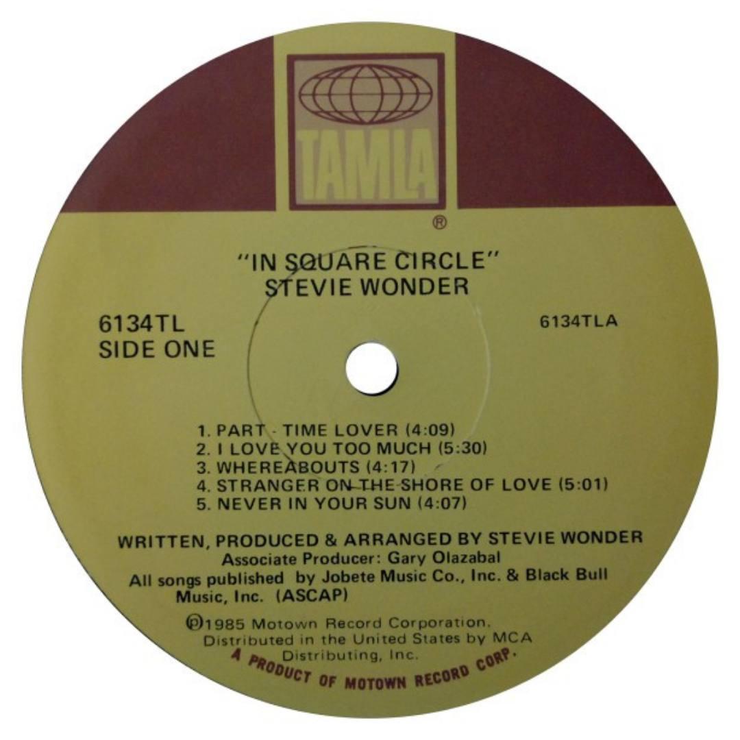 STEVIE WONDER - IN SQUARE CIRCLE | VINILO USADO