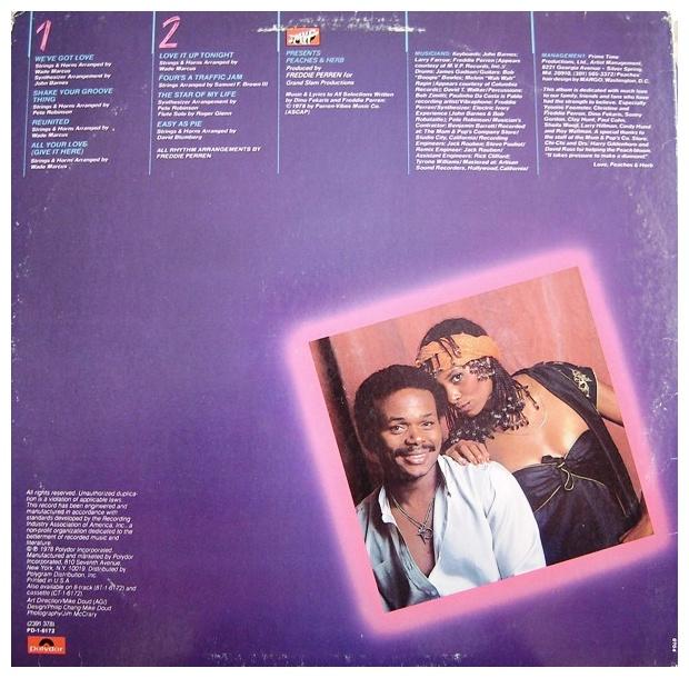 PEACHES & HERB - 2 HOT! | VINILO USADO