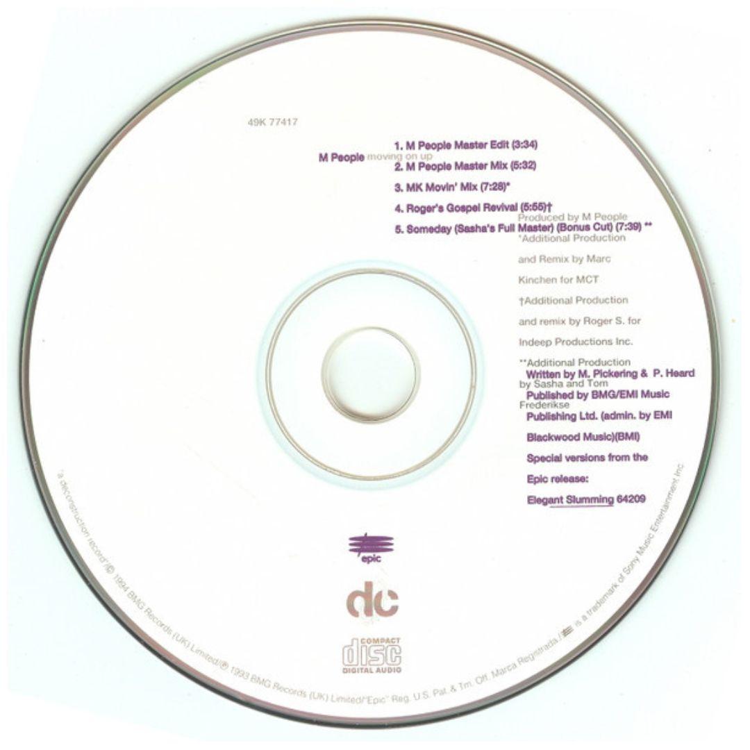 M PEOPLE - MOVING ON UP | CD SINGLE USADO