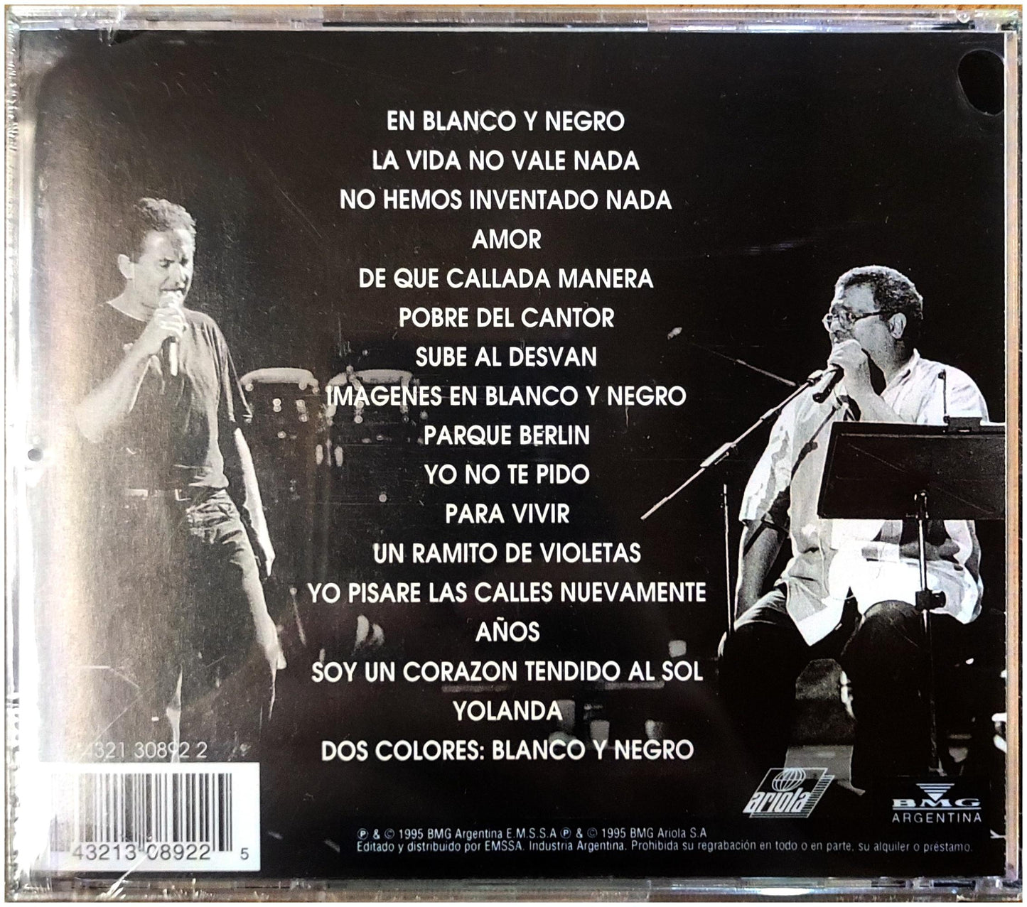 PABLO MILANES & V.MANUEL - EN BLANCO Y NEGRO | CD