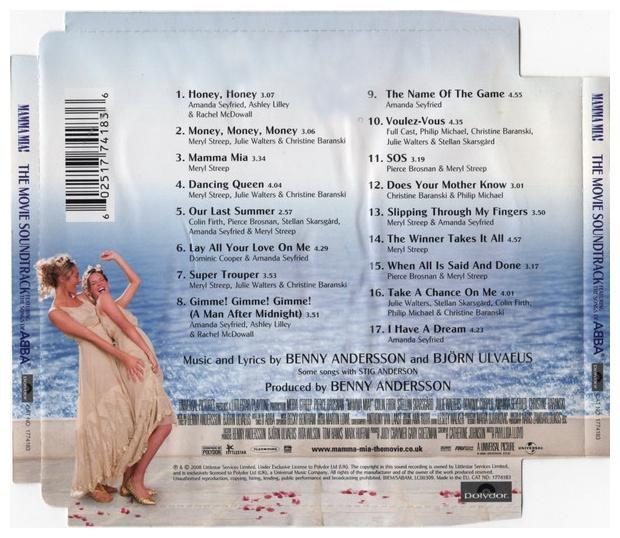 MAMMA MIA - O.S.T. | CD