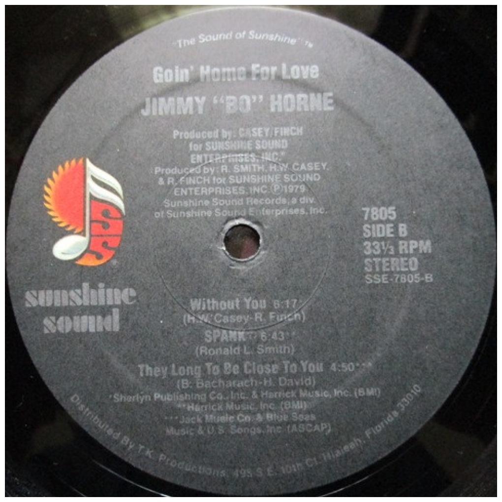 JIMMY "BO" HORNE - GOIN' HOME FOR LOVE | VINILO USADO