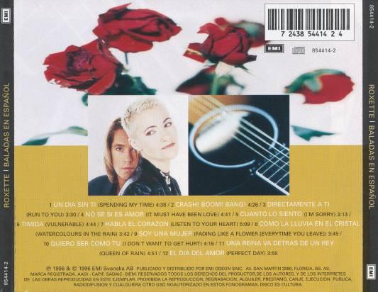ROXETTE - BALADAS EN ESPANOL | CD