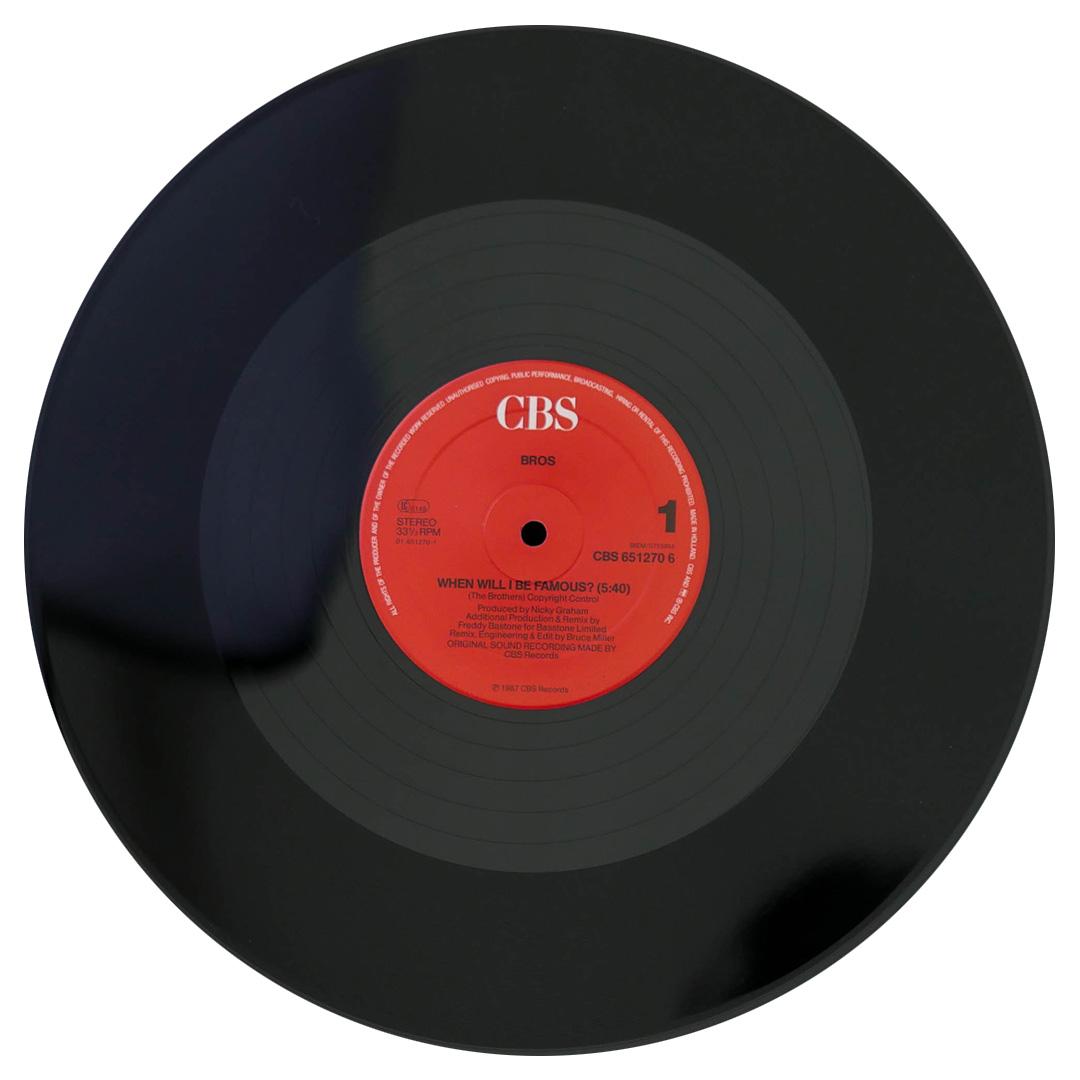 BROS - WHEN WILL I BE FAMOUS? | 12" MAXI SINGLE USADO
