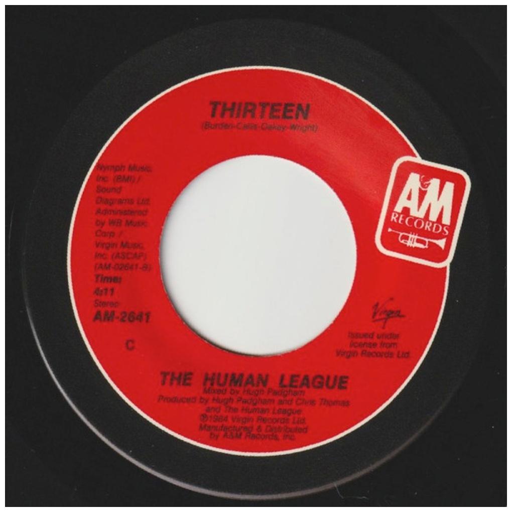 HUMAN LEAGUE - THE LEBANON | 7" SINGLE USADO