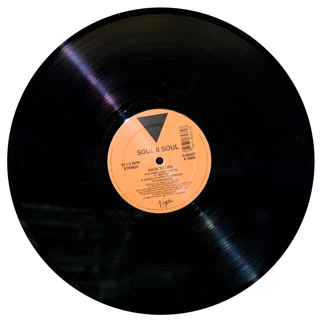 SOUL II SOUL - BACK TO LIFE | 12" MAXI SINGLE USADO