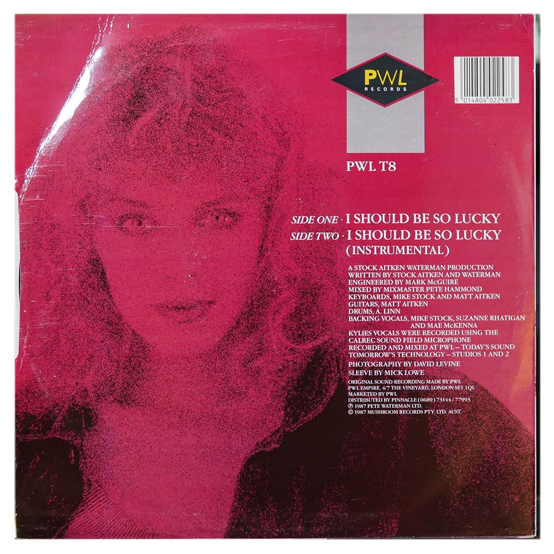 KYLIE MINOGUE - I SHOULD BE SO LUCKY | 12" MAXI SINGLE USADO