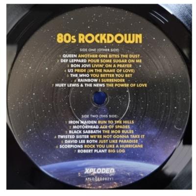 80S ROCK DOWN Rock Anthems - VARIOS INTERPRETES (2LP) | VINILO