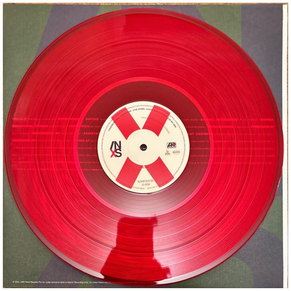 INXS - X (TRANSLUCENT RED VINYL) (ROCKTOBER) | VINILO