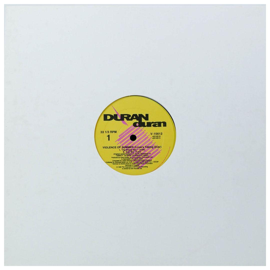 DURAN DURAN - VIOLENCE OF SUMMER | 12" MAXI SINGLE USADO