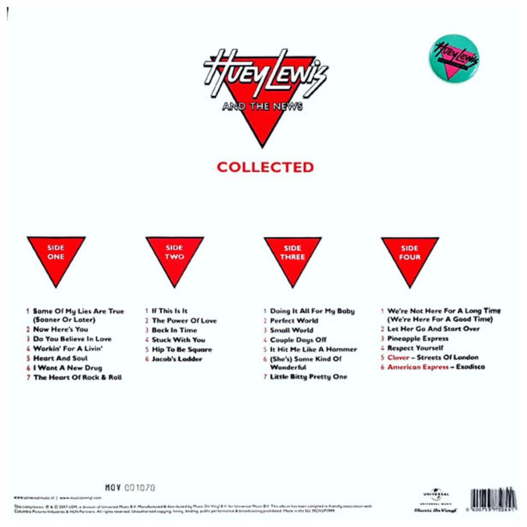HUEY LEWIS AND THE NEWS - COLLECTED (2LP) | VINILO