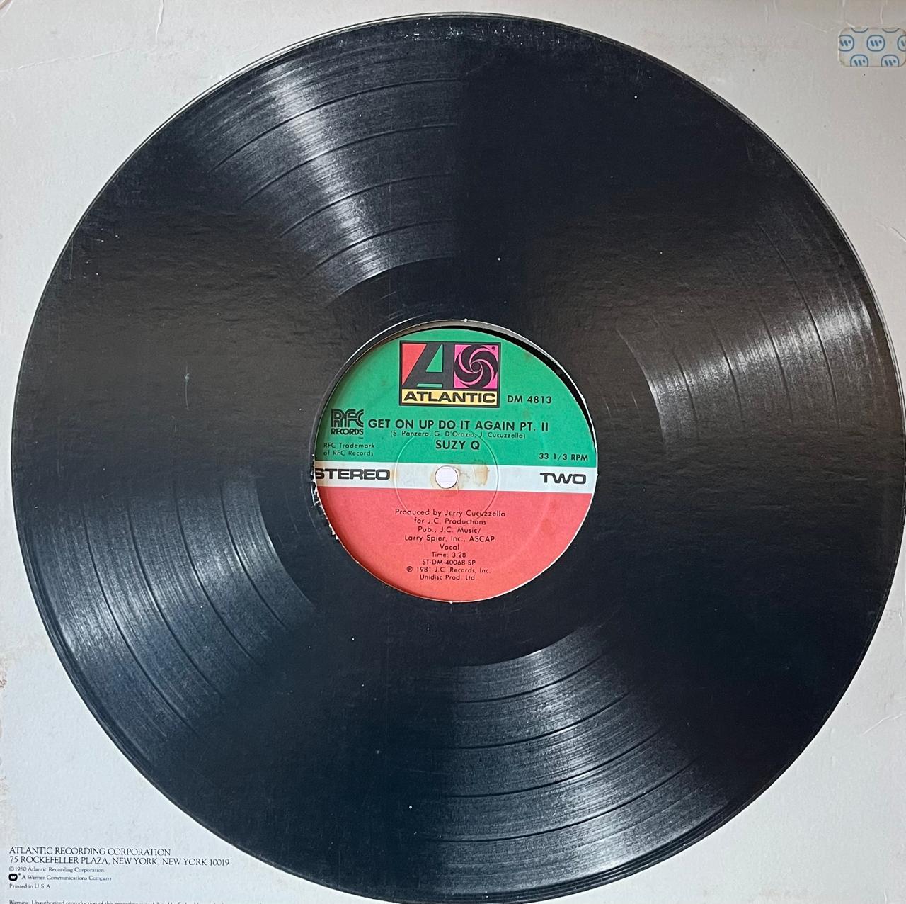 SUZY Q - GET ON UP DO IT AGAIN | 12 MAXI SINGLE USADO