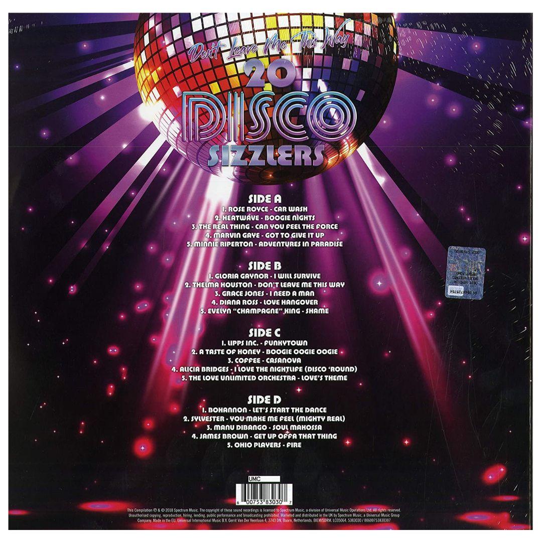DONT LEAVE ME THIS WAY - 20 DISCO SIZZLERS (2LP) | VINILO