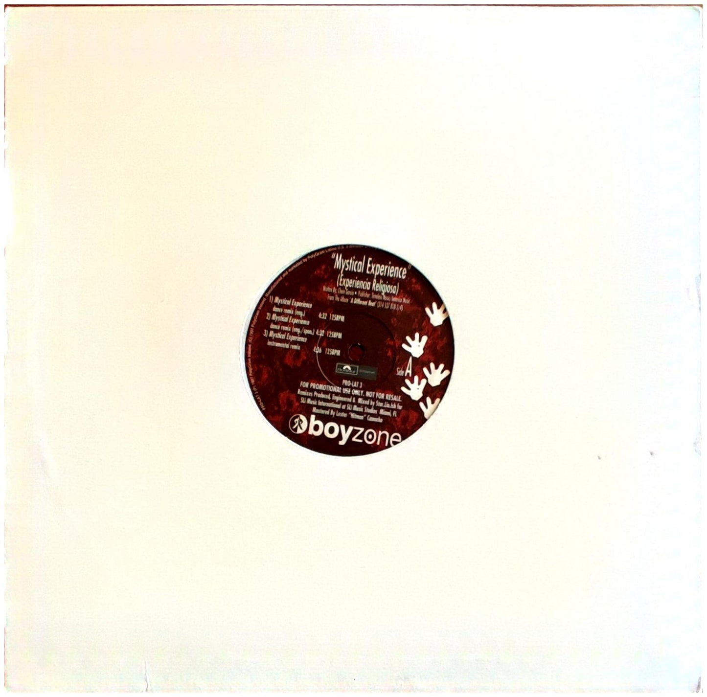 BOYZONE - MYSTICAL EXPERIENCE/EXPERIENCIA RELIGIOSA | 12 MAXI SINGLE USADO