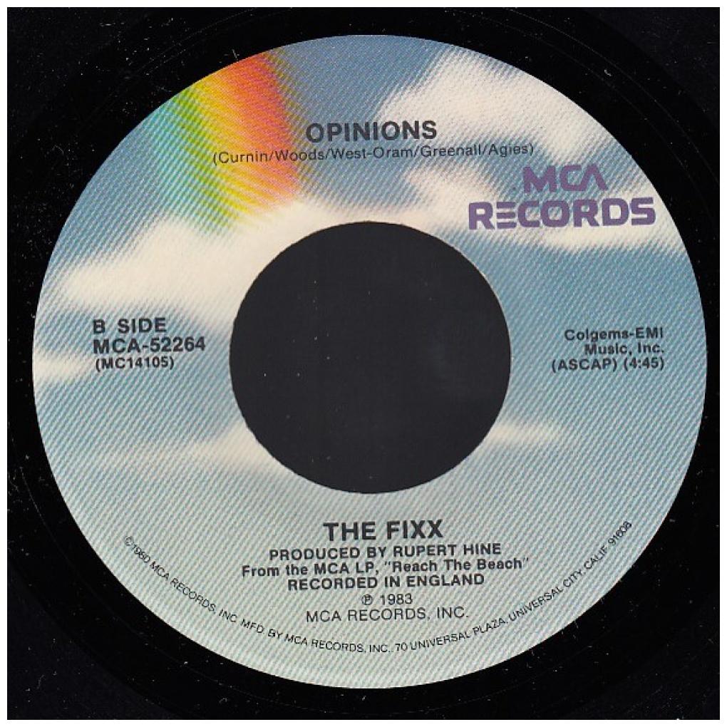 FIXX - ONE THING LEADS TO ANOTHER | 7" SINGLE USADO