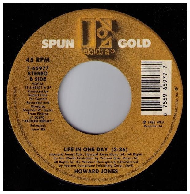 HOWARD JONES - NO ONE IS TO BLAME | 7" SINGLE VINILO USADO