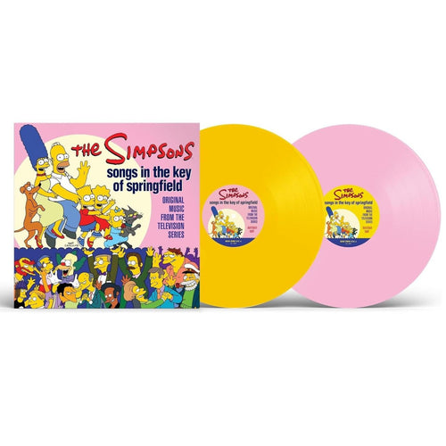 (PREVENTA) THE SIMPSONS - SONGS IN THE KEY OF SPRINGFIELD (ORIGINAL MUSIC TELEVISION SERIES) (2LP) (YELLOW/PINK VINYL) | VINILO