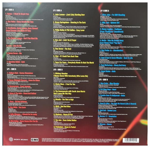 NOW THE 80 S - VARIOUS (3LP) | VINILO