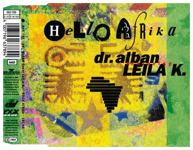 DR. ALBAN feat. LEILA K - HELLO AFRIKA | CD SINGLE USADO