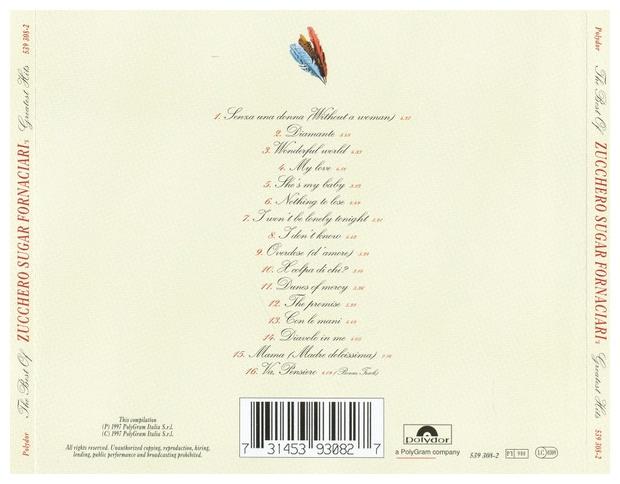 ZUCCHERO - THE BEST OF | CD