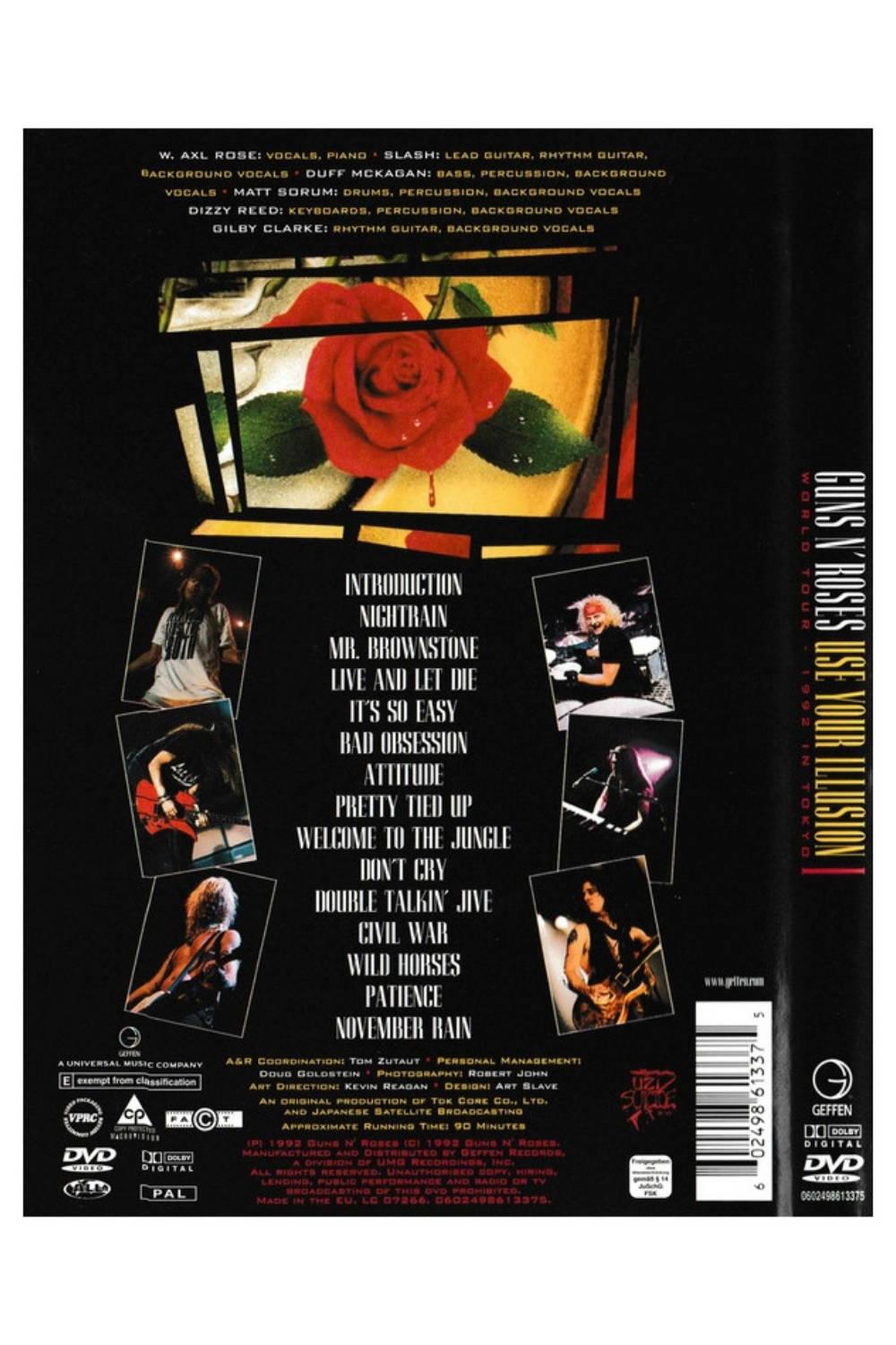 GUNS N ROSES - USE YOUR ILLUSION I | DVD