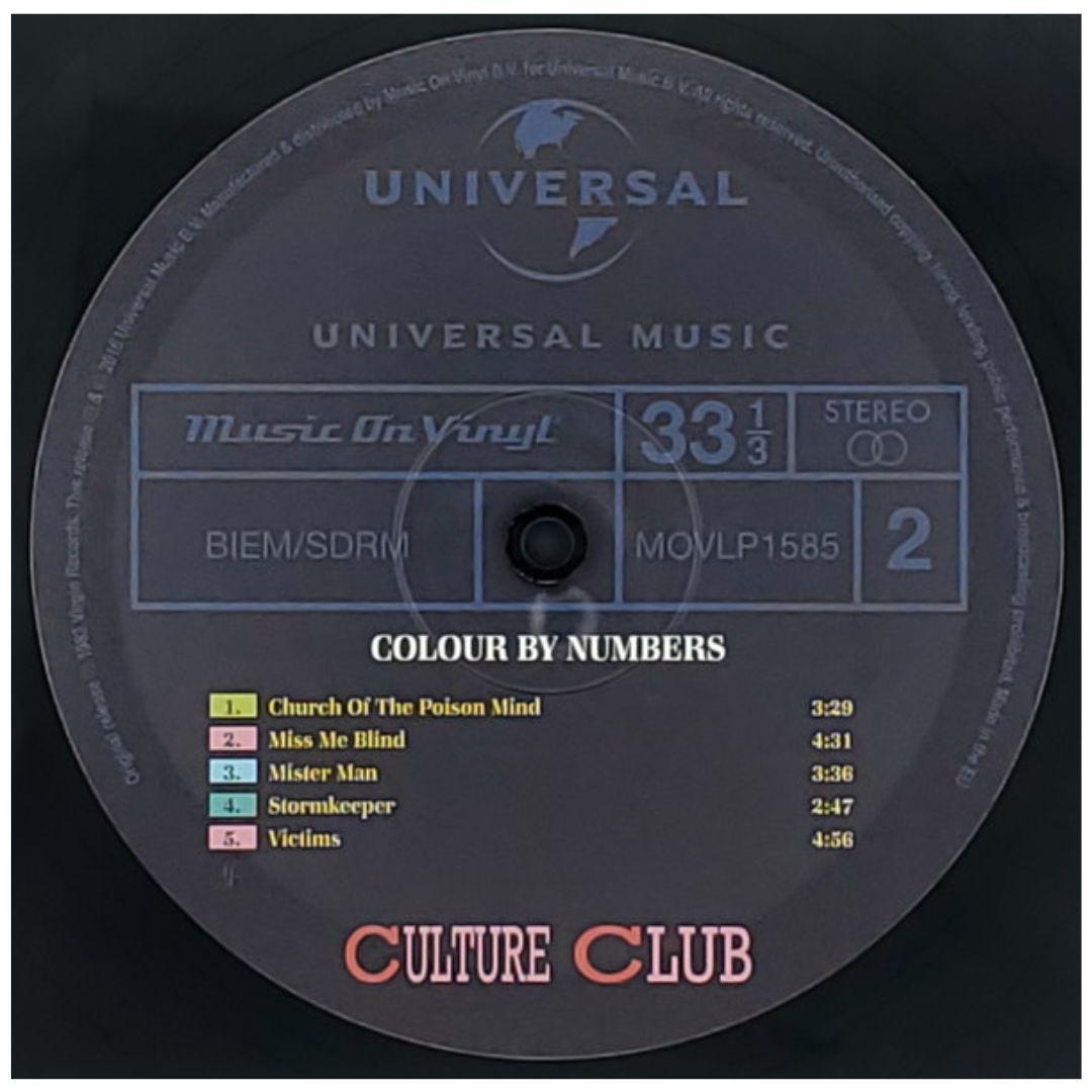 CULTURE CLUB - COLOUR BY NUMBERS | VINILO