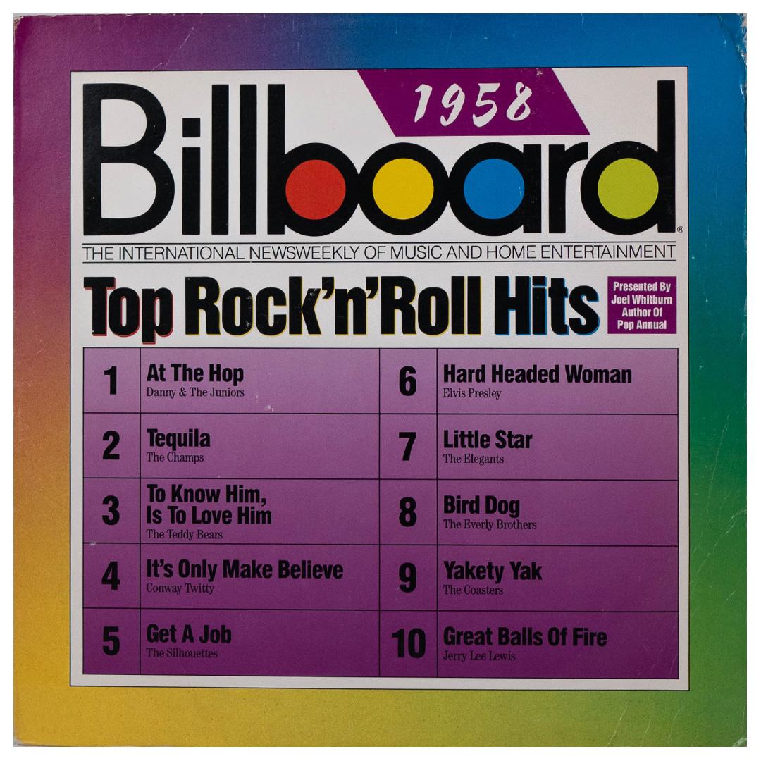 BILLBOARD - TOP ROCK N ROLL HITS 1958 | VINILO USADO
