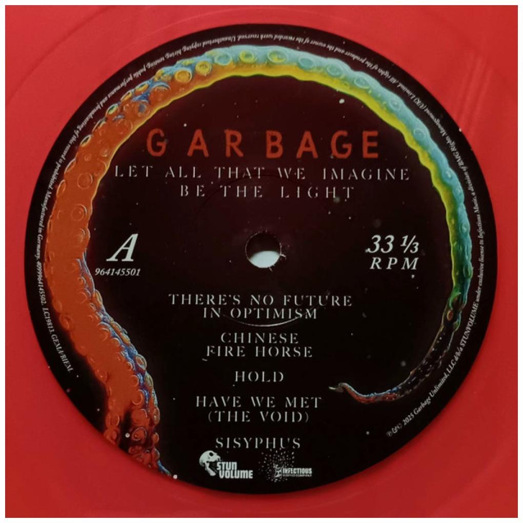 GARBAGE - LET ALL THAT WE IMAGINE BE THE LIGHT (ORANGE VINYL) | VINILO