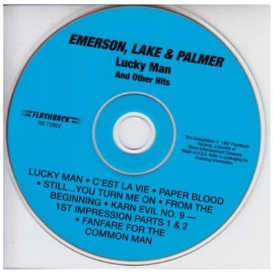 EMERSON LAKE & PALMER - LUCKY MAN OTHER HITS | CD