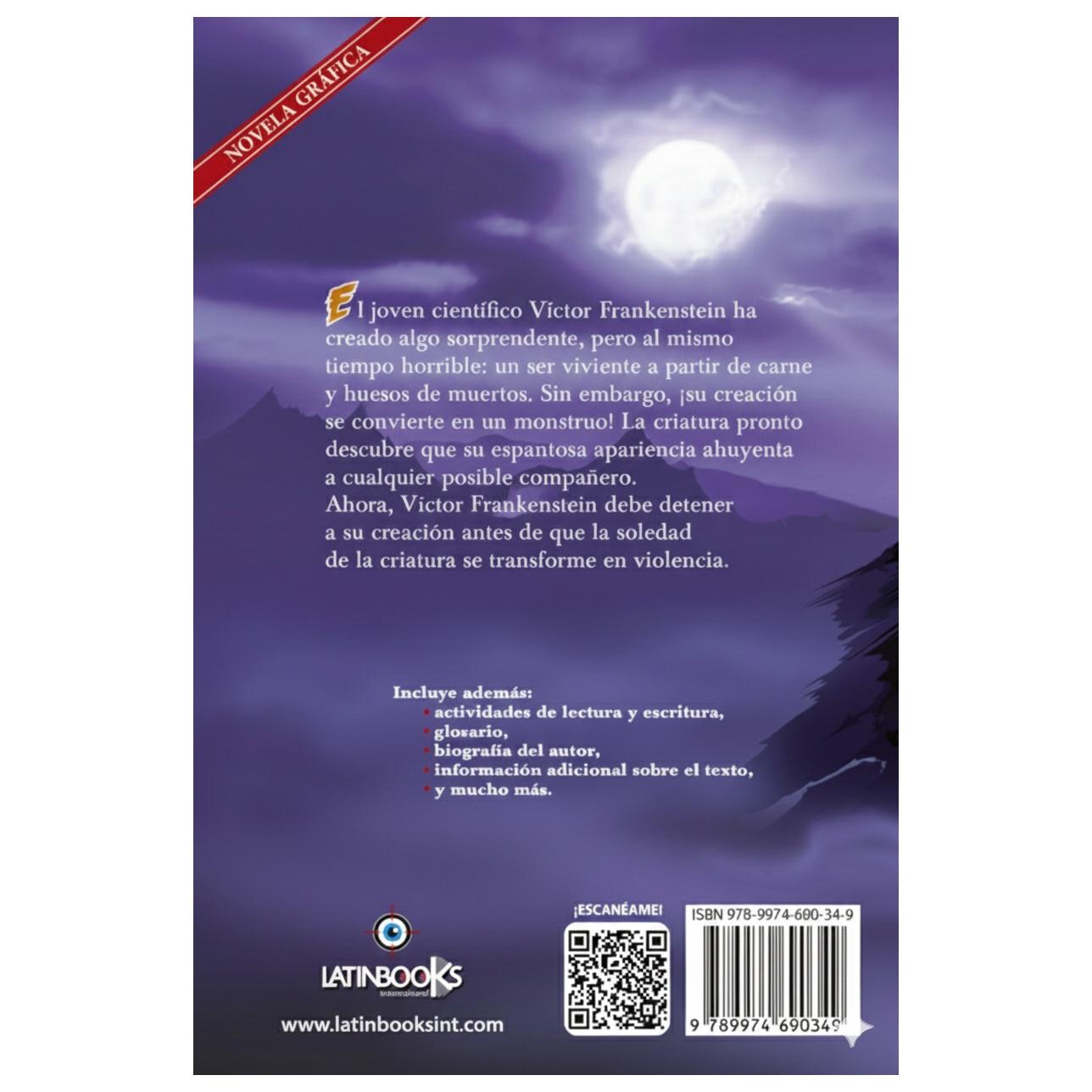 NOVELA GRÁFICA - FRANKENSTEIN (TAPA BLANDA) - MARY SHELLEY | LIBRO