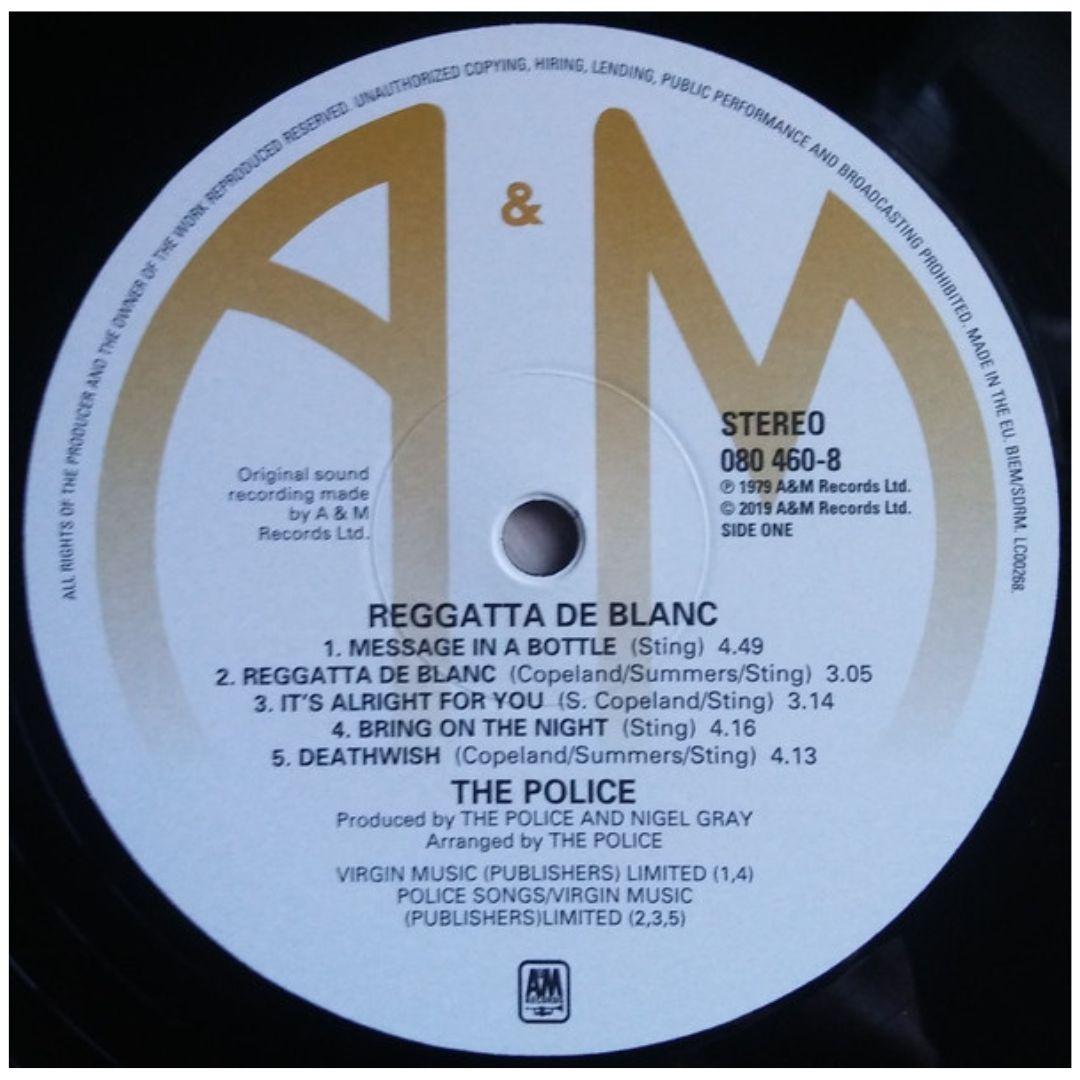 POLICE - REGGATTA DE BLANC | VINILO
