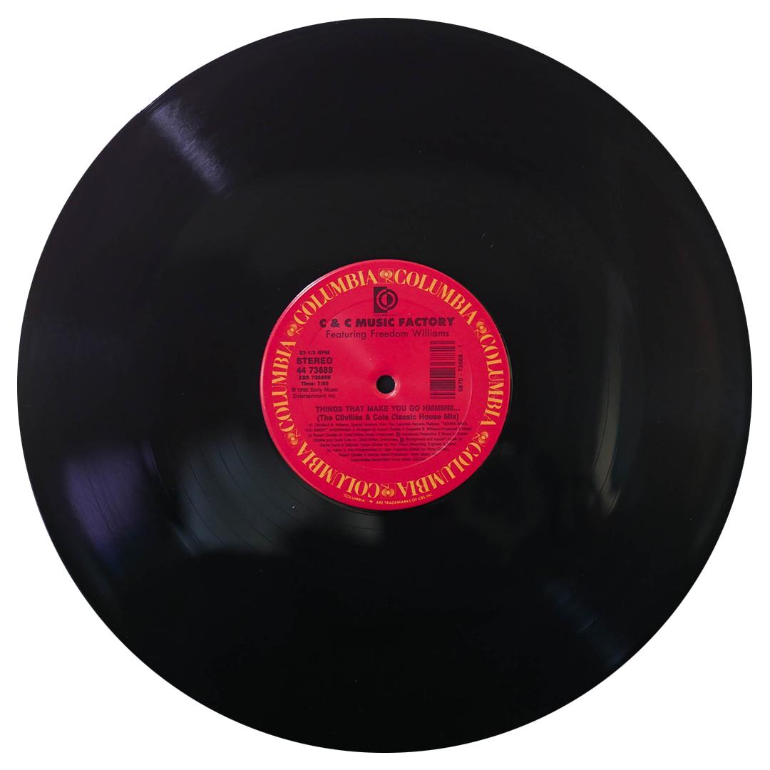 C+C MUSIC FACTORY - THINGS THAT MAKE YOU GO HMMMM... | 12" MAXI SINGLE USADO
