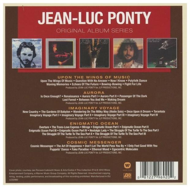 JEAN-LUC PONTI - ORIGINAL ALBUM SERIES (5CD) | CD