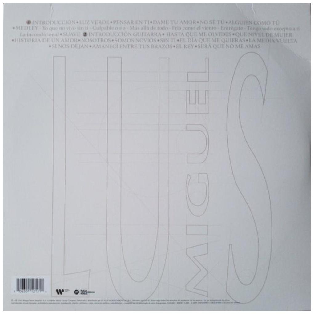 LUIS MIGUEL - EL CONCIERTO (2LP) | VINILO