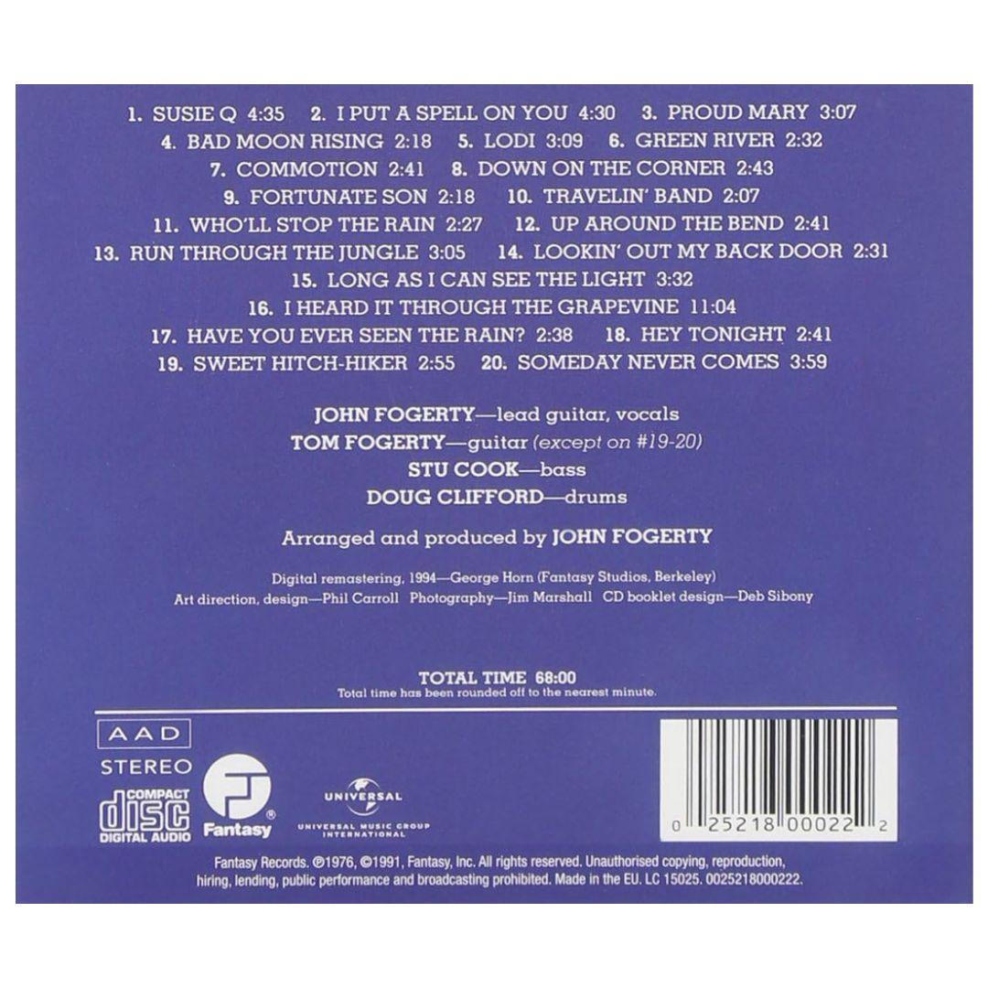 CREEDENCE - CHRONICLE VOL.1: 20 GREATEST HITS | CD