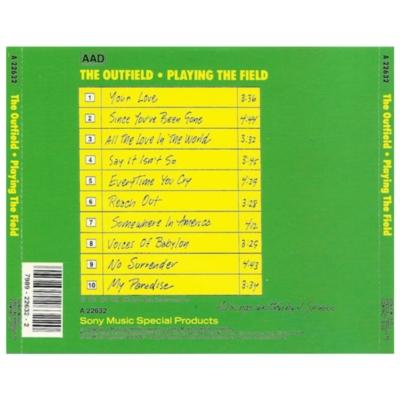 OUTFIELD - PLAYING THE FIELD BEST OF | CD