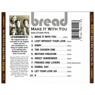 BREAD - MAKE IT WITH YOU OTHER HITS | CD