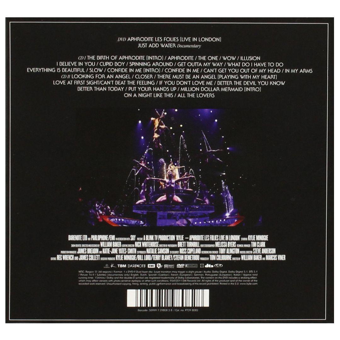 KYLIE MINOGUE - APHRODITE LES FOLIES: LIVE IN LONDON (2CD+DVD) | CD