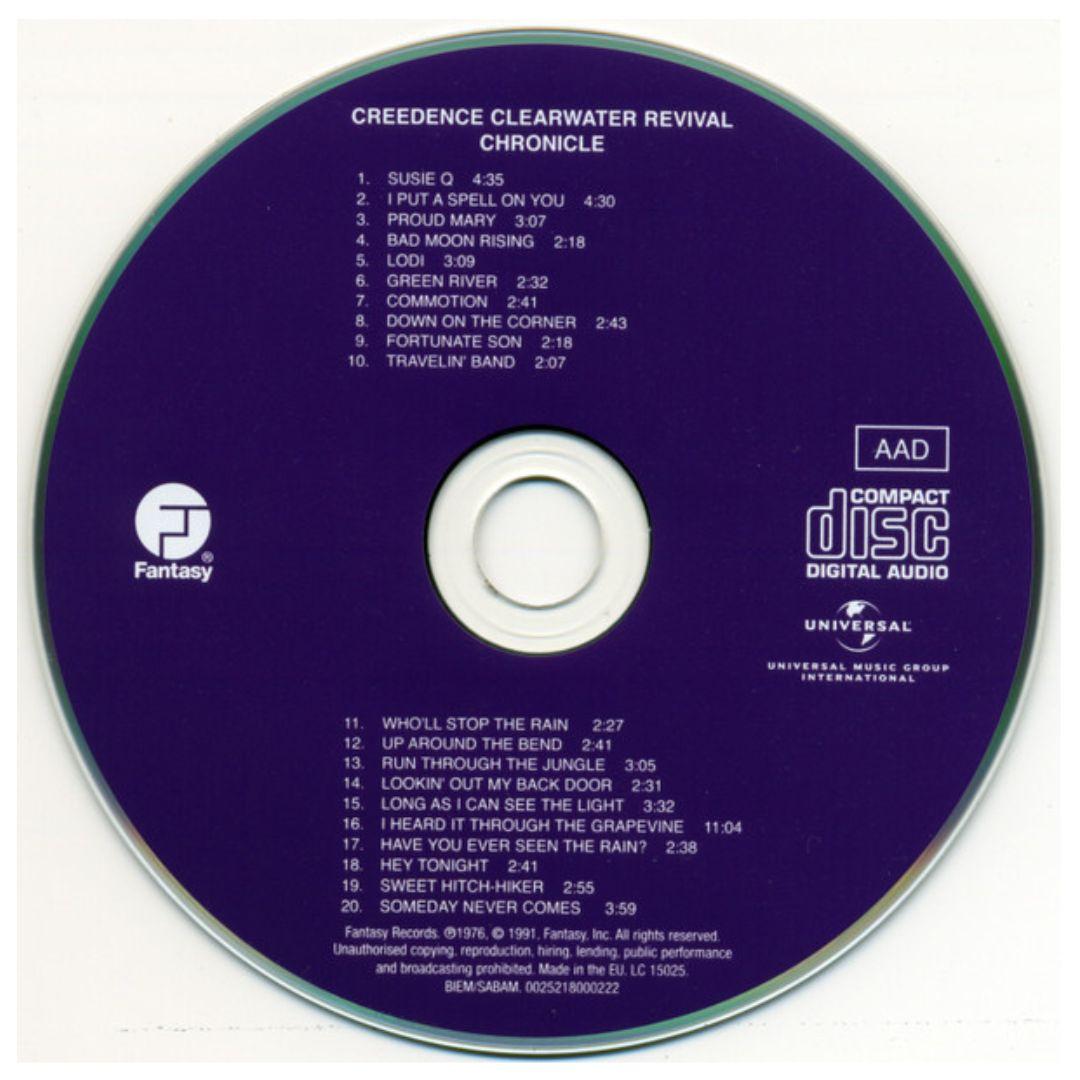 CREEDENCE - CHRONICLE VOL.1: 20 GREATEST HITS | CD