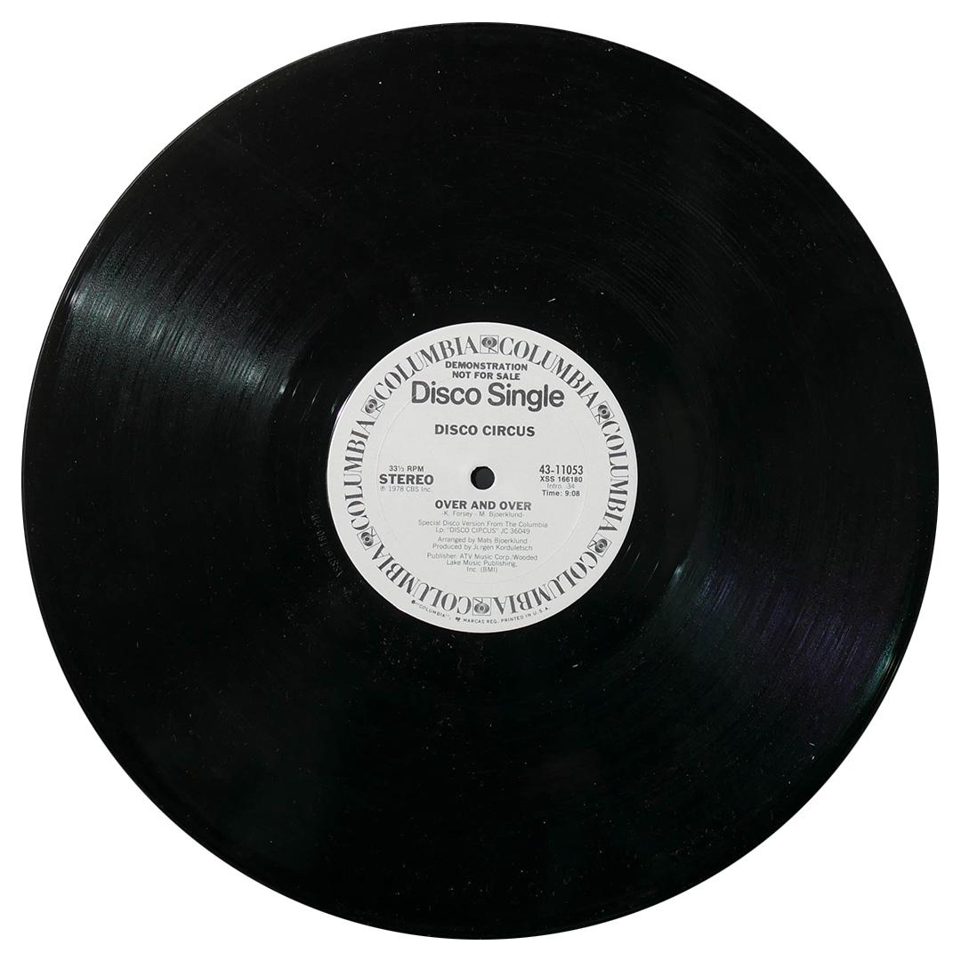 DISCO CIRCUS - OVER AND OVER | 12 MAXI SINGLE USADO