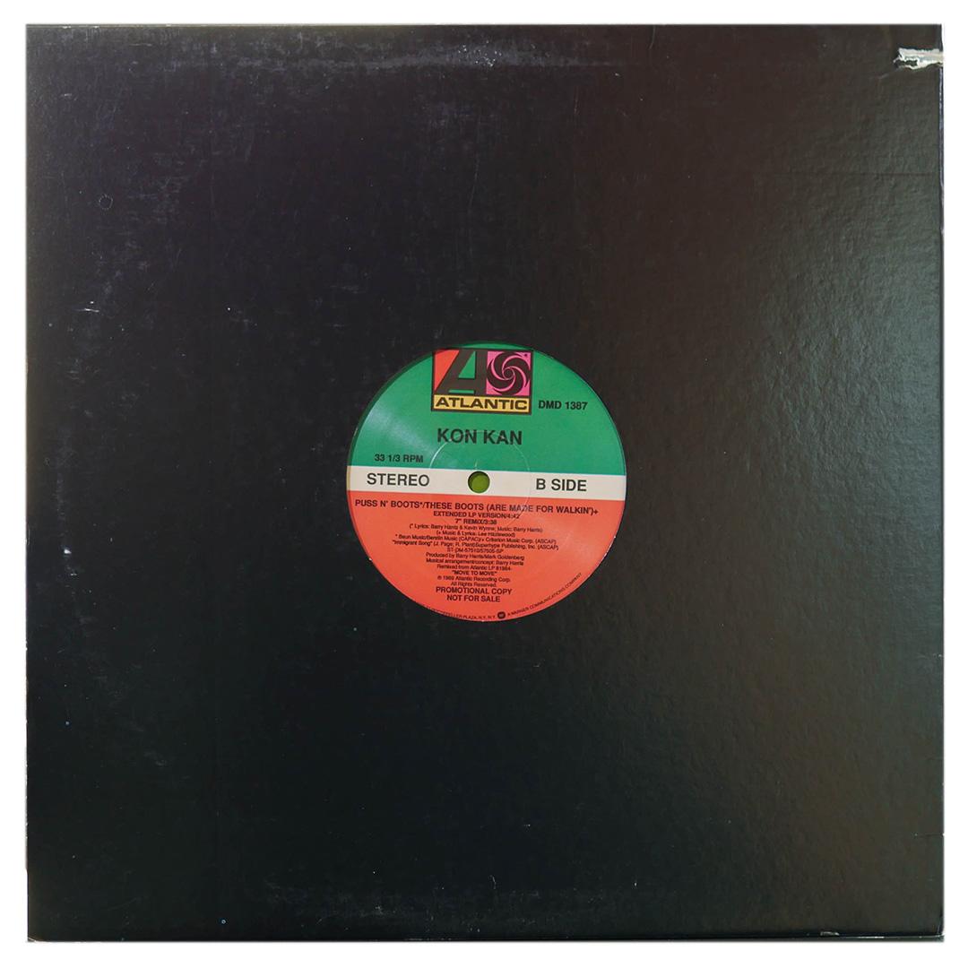 KON KAN - PUSS N BOOTS/THESE BOOTS (ARE MADE FOR WALKIN ) | 12" MAXI SINGLE USADO