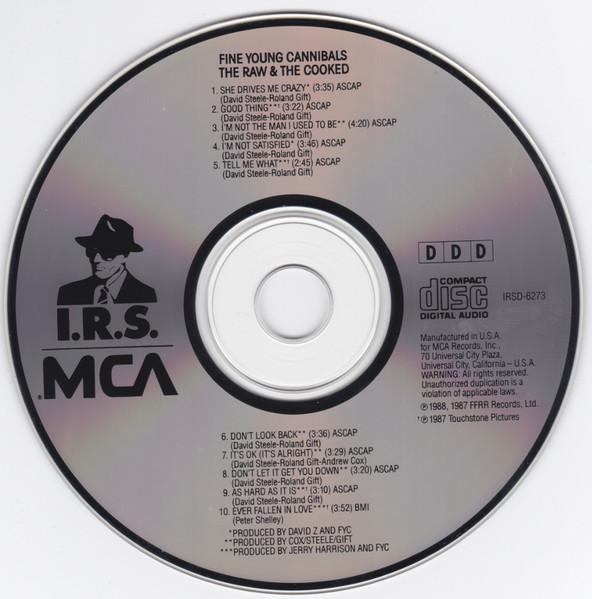 FINE YOUNG CANNIBALS - THE RAW AND THE COOKED | CD USADO