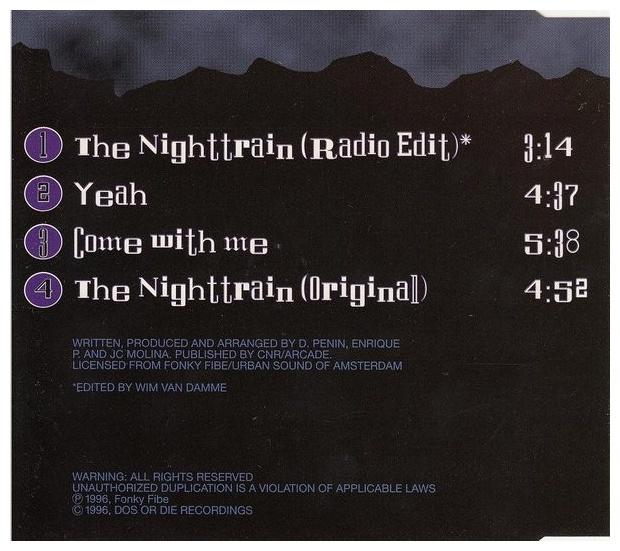 KADOC - THE NIGHT TRAIN | CD SINGLE USADO