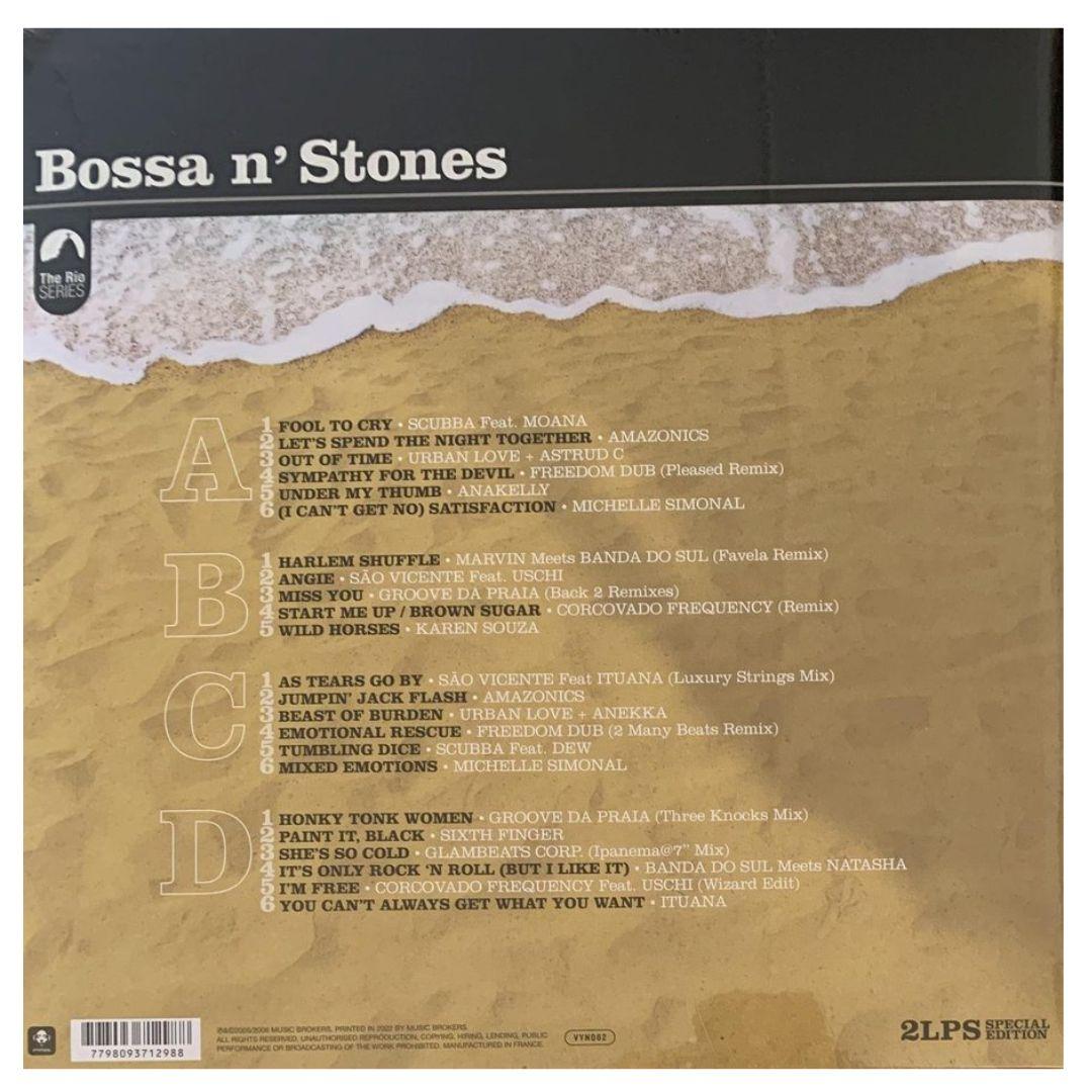 BOSSA N  STONES  - VARIOUS ARTIST (2LP) (YELLOW VINYL) | VINILO