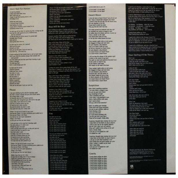 DENNIS DEYOUNG - DESERT MOON | VINILO USADO