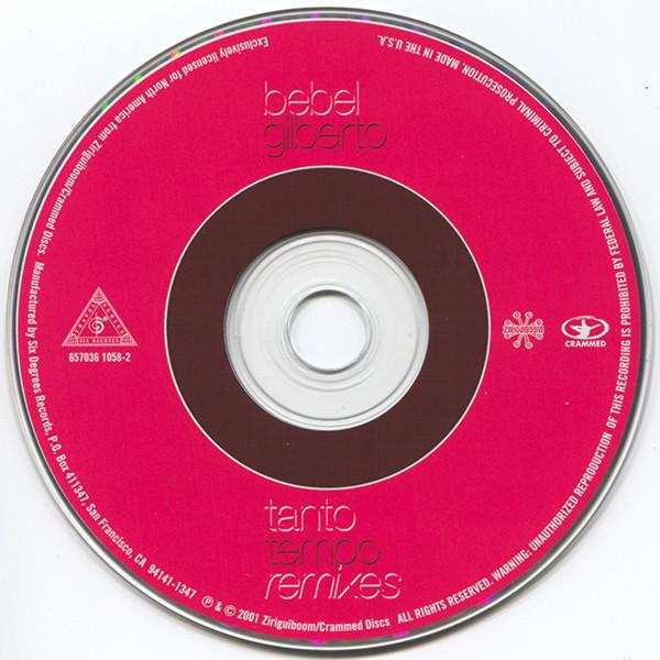 BEBEL GILBERTO - TANTO TEMPO REMIXES | CD USADO