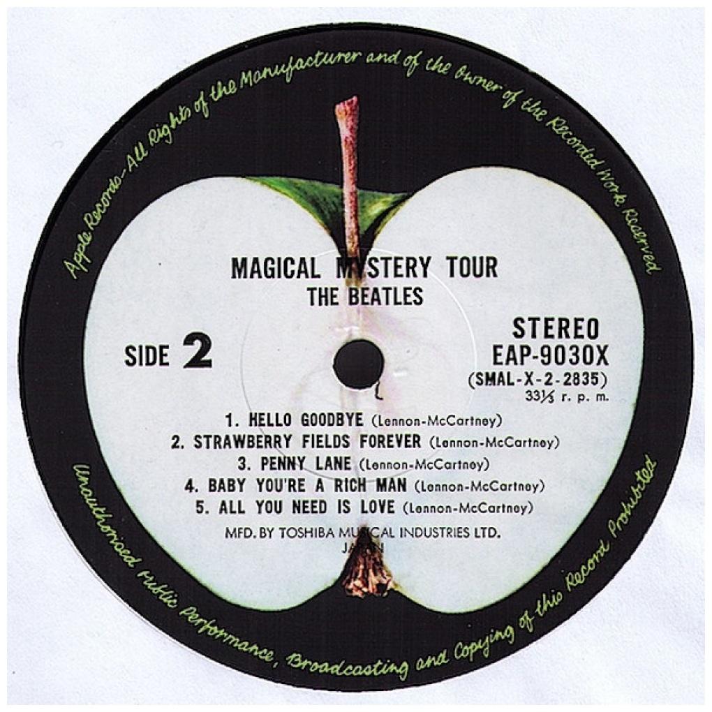 THE BEATLES - MAGICAL MYSTERY TOUR (JAPAN EDITION) | VINILO USADO