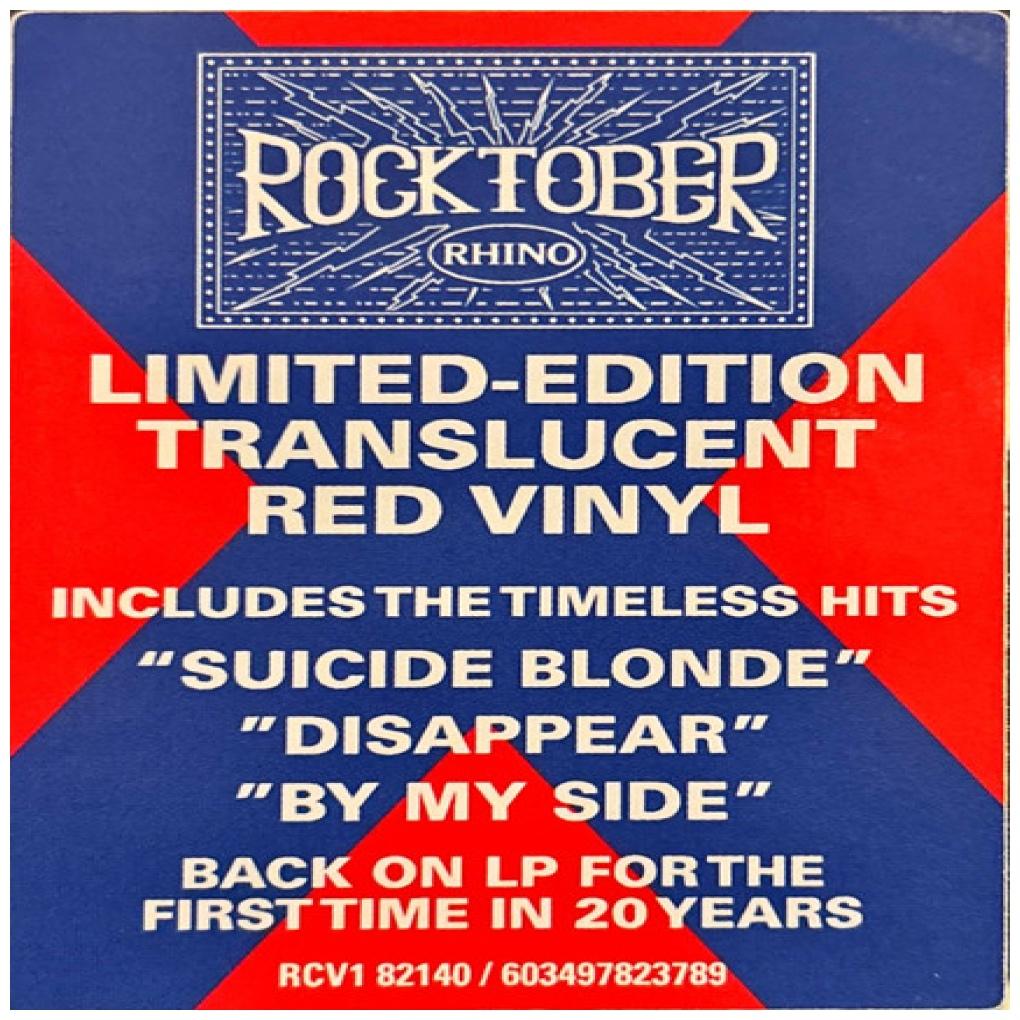INXS - X (TRANSLUCENT RED VINYL) (ROCKTOBER) | VINILO